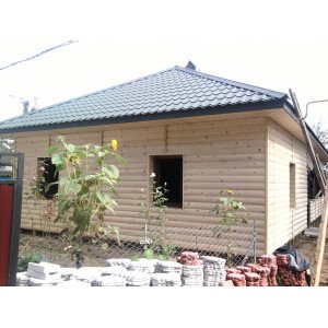 Дерев'яний будинок №1 (ціна за 1 м.кв.)