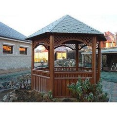 Варiант №49, дiаметр 3м, 6 кутiв, матерiал - ялина європейська (смерека)