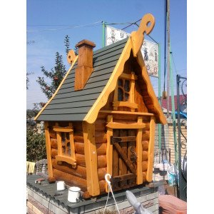 Варіант №5, Дитячий ігровий будинок, матеріал - ялина європейська (смерека), розмір 1х1м