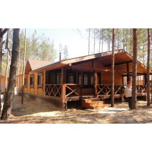 Дерев'яний будинок №6 (ціна за 1 м.кв.)