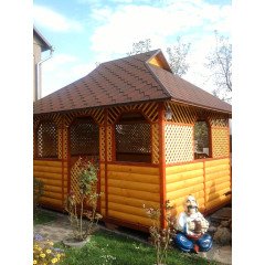 Варіант №78, розмір 3х4м, матеріал - ялина європейська (смерека).