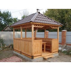Варiант №44, розмiр 2,5х3м, матерiал - ялина європейська (смерека)